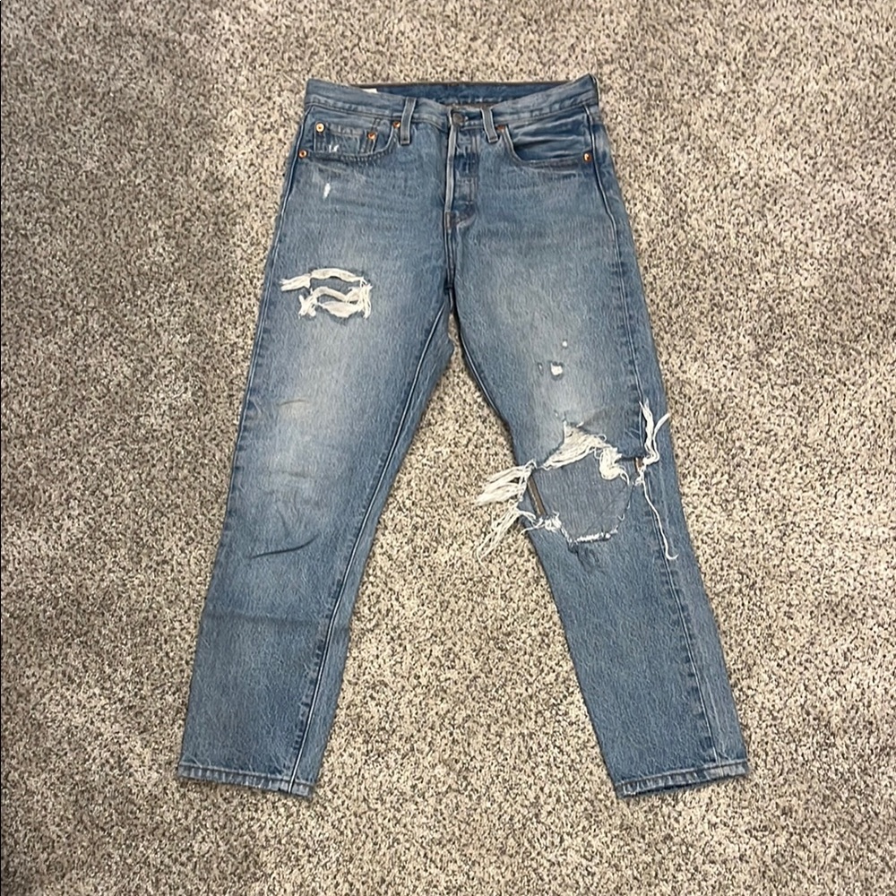 Levi’s 501 straight leg jeans